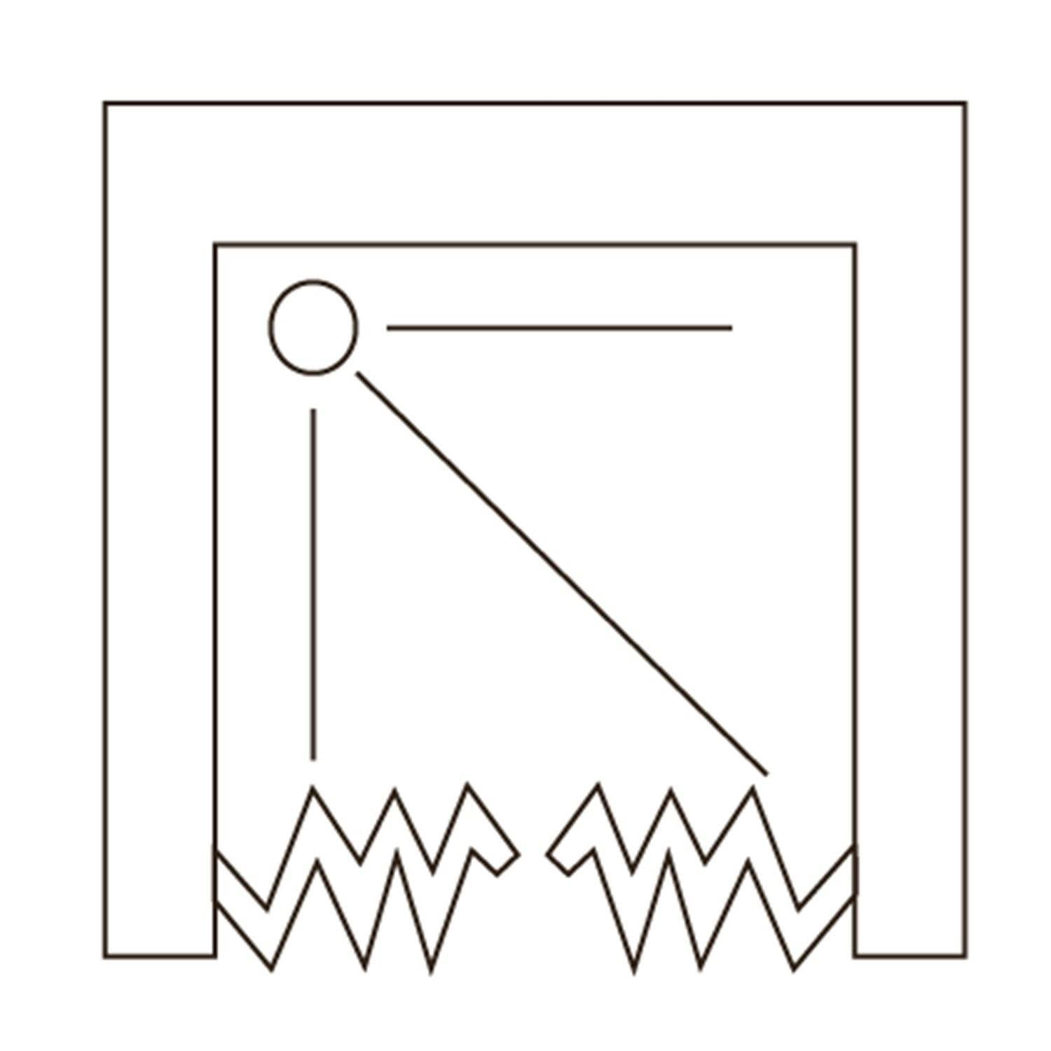 Box doccia mod. Venere 120xH185 cm in pvc a soffietto centrale