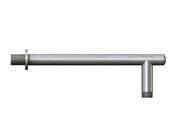 Braccio doccia da 26 cm in ottone satinato