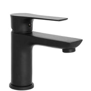 Miscelatore per lavabo feridras in ottone nero opaco per piletta click clack
