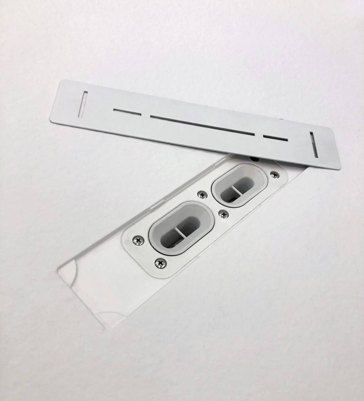 Piatto doccia Ardesia Plus 2,6 bianco matt 70x90cm