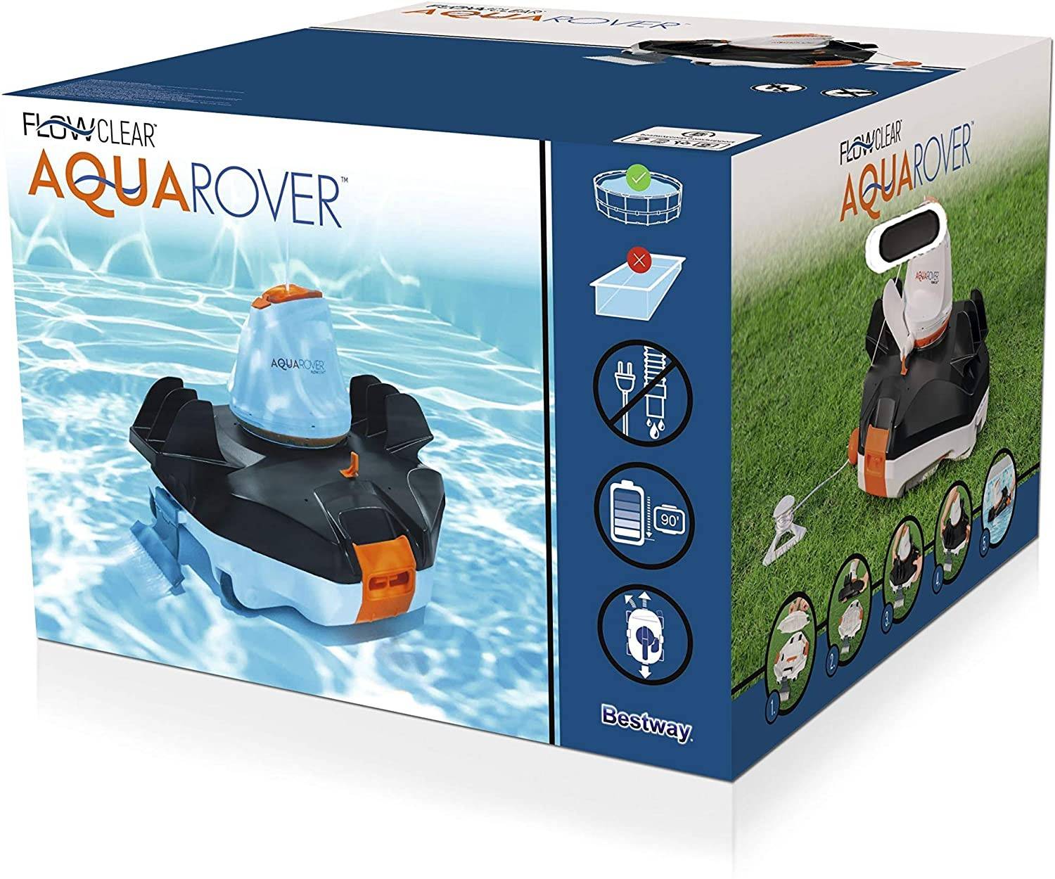 Bestway 58622 Robot pulitore automatico per piscine mod. Aquarover