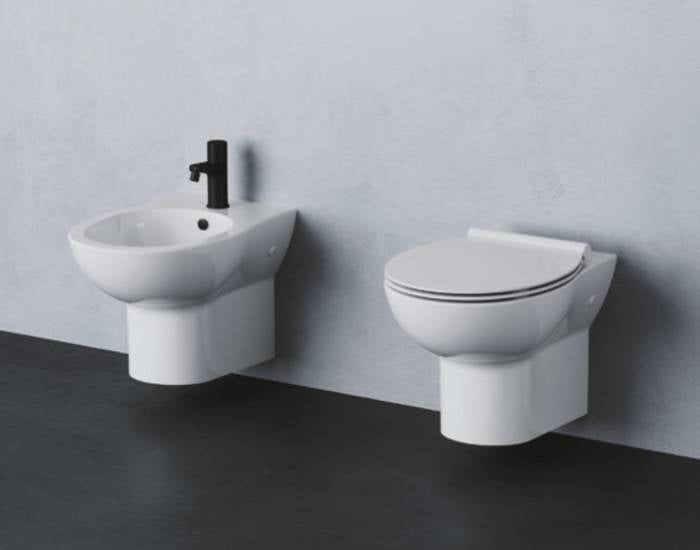 Sanitari sospesi Azzurra Fast wc + bidet + coprivaso
