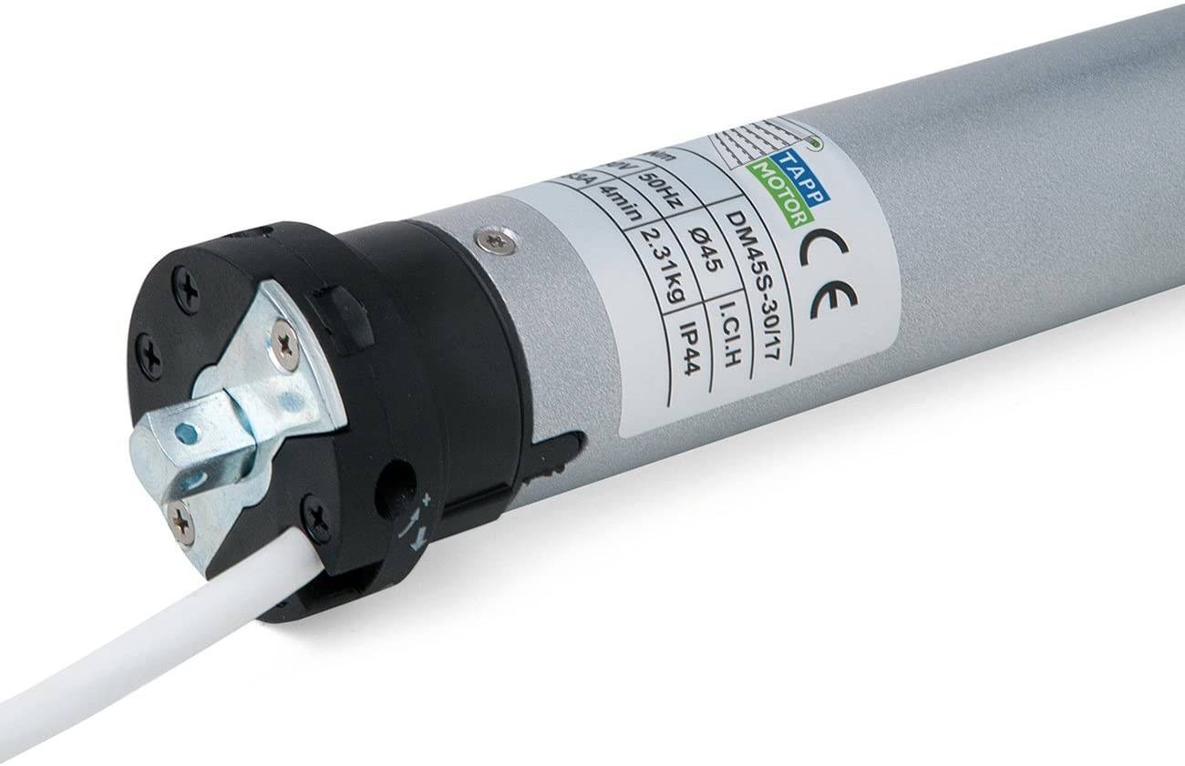 Motore tubolare per tapparella 50NM con adattatore senza manovra di soccorso