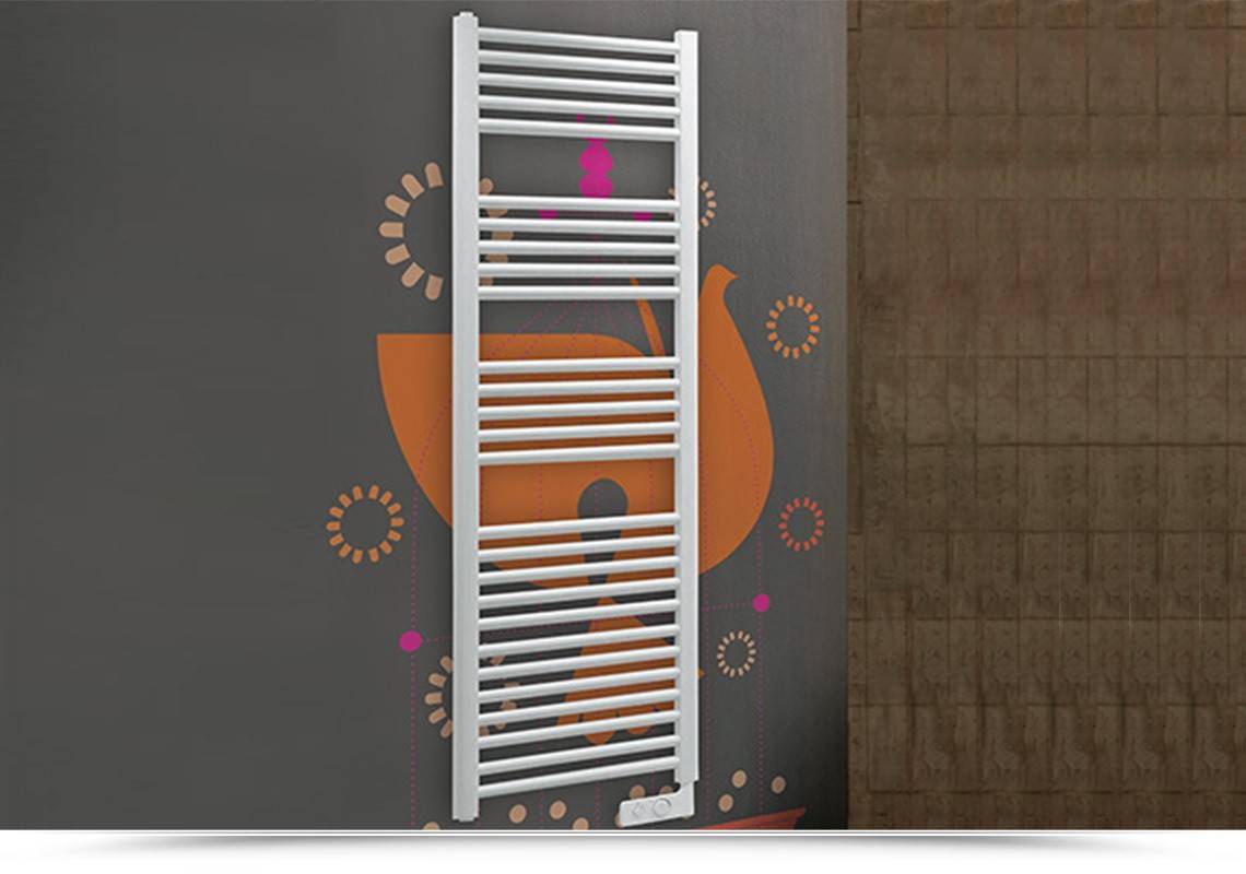 Termoarredo Lazzarini mod. Cortina 920x480 elettrico bianco