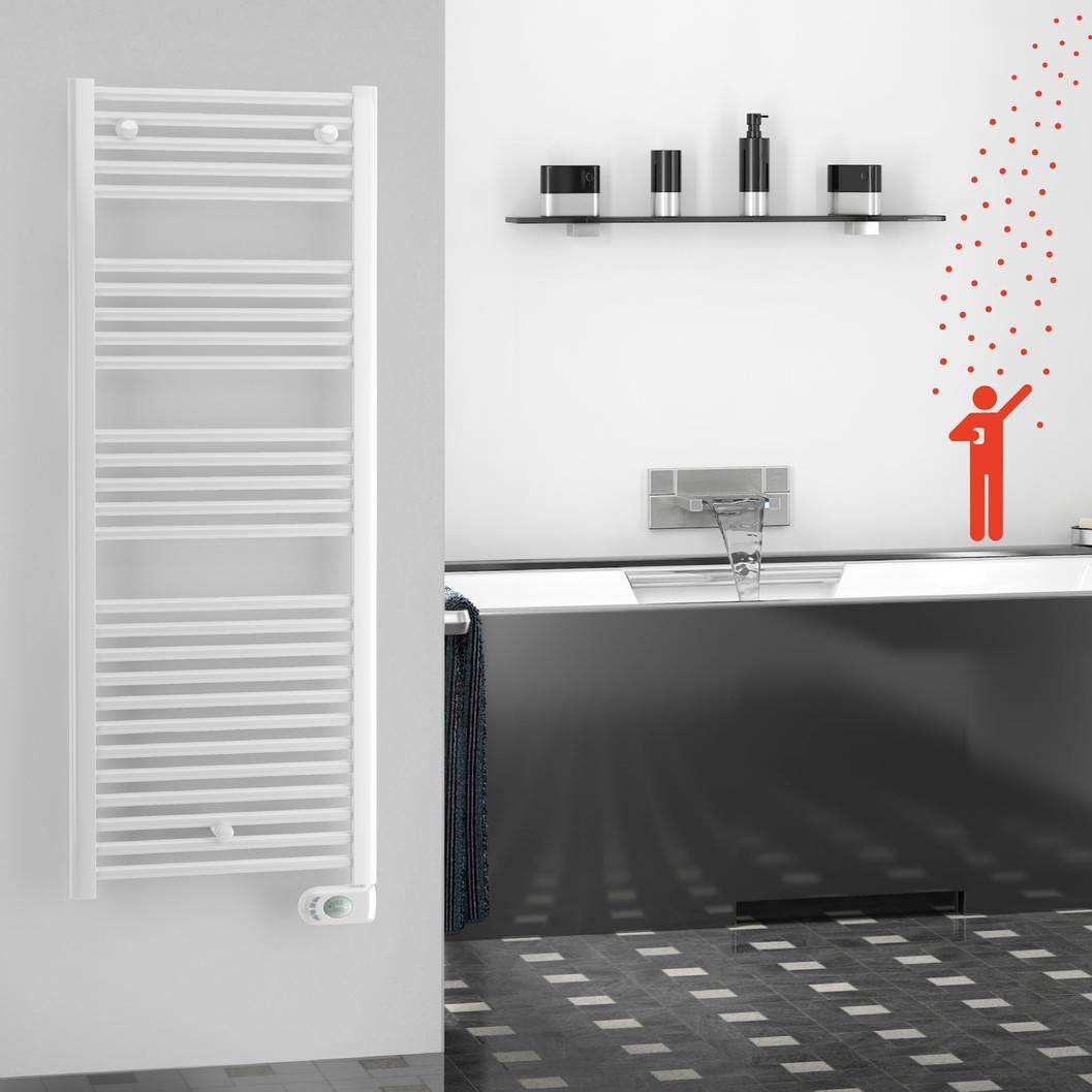 Termoarredo Lazzarini mod. Cortina EVO 720x400 elettrico bianco