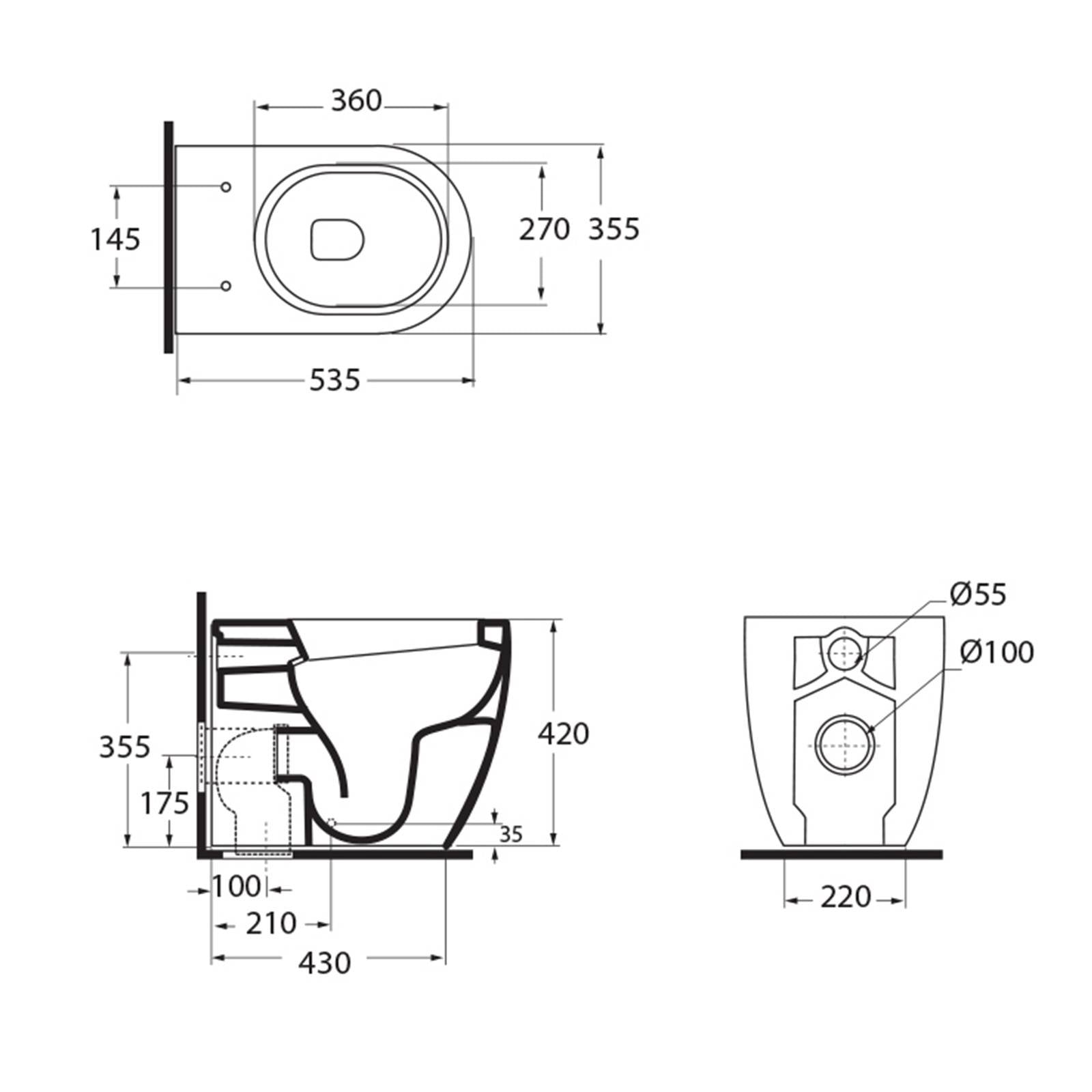 Vaso Terra Filomuro Modello Comoda Colore Bianco