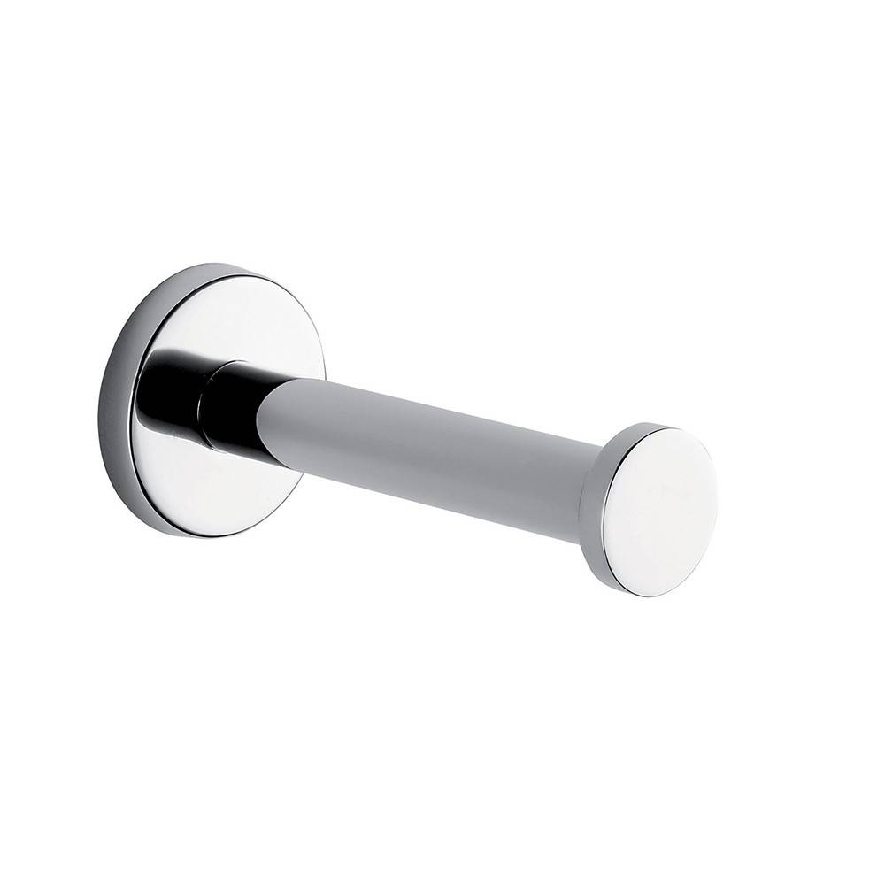 Portarotolo a muro Gedy in acciaio inox e cromall serie Felce
