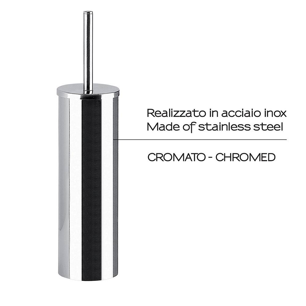 Scopino d' appoggio GEDY linea Felce colore Cromato