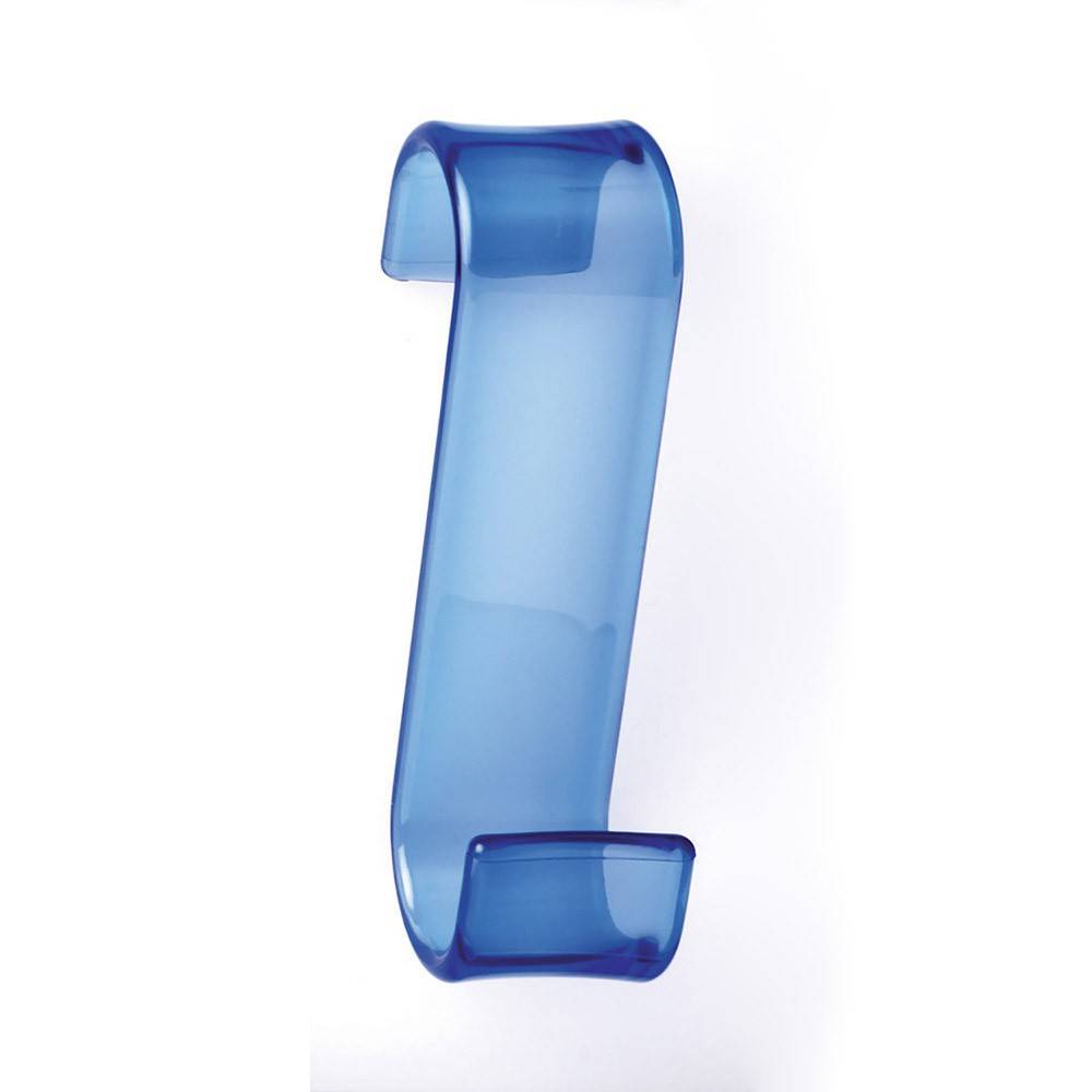 Appendiabiti per termoarredo GEDY linea Merlino in termoplastica colore Azzurro