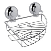 Portaoggetti doccia angolare GEDY linea Hot in filo Cromato a ventosa