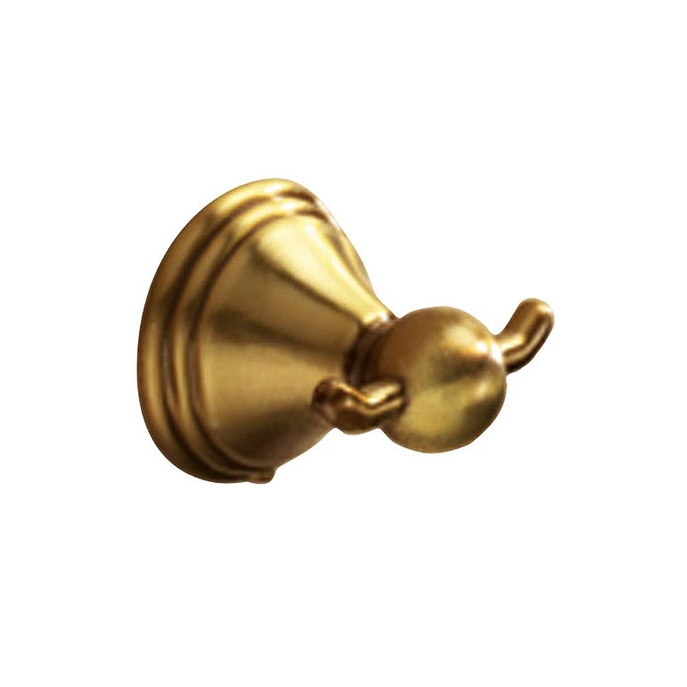 Appendiabiti a muro GEDY linea Romance doppio ganci Bronzo