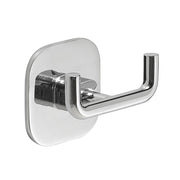 Appendiabiti a muro GEDY linea Teide doppio gancio Cromato