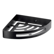 Portaoggetti doccia angolare GEDY linea Nerva colore Nero Matt
