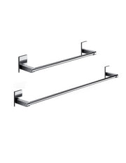 Set 2 portasalviette di GEDY linea Maine cromato