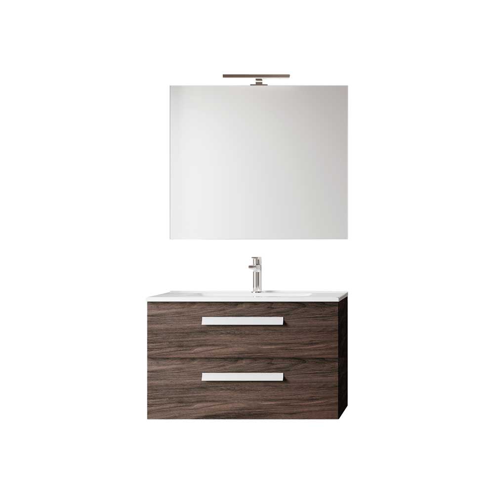 Composizione mobile da bagno Angela80 sospeso — Savini Industria Arredo Bagno
