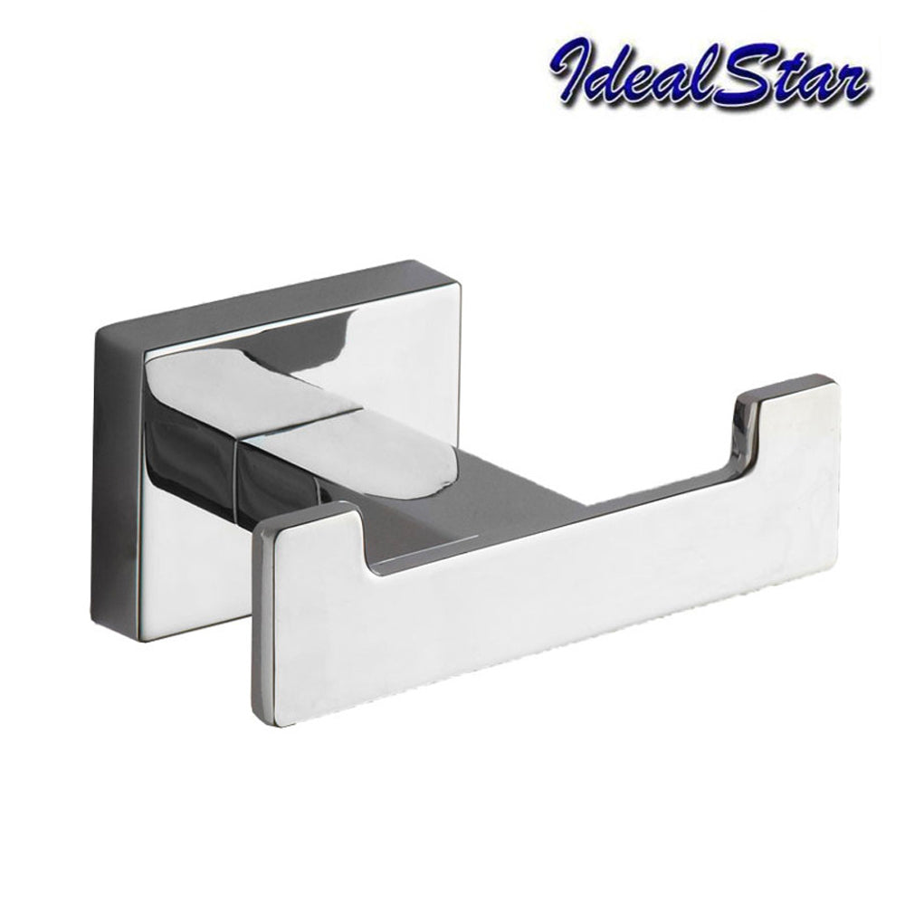 Appendiabiti doppio giulia cromo — Cardinale Professional