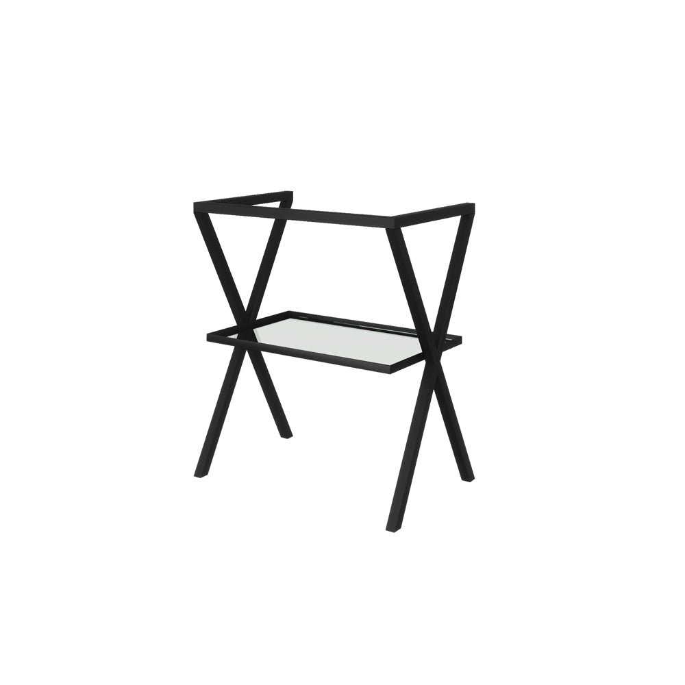 Cavalletto metallico nero opaco 100 cm — Savini Due