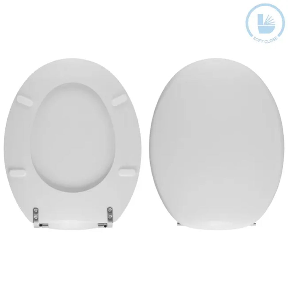 Sedile termoindurente gardena bianco - chiusura rallentata — SEBA