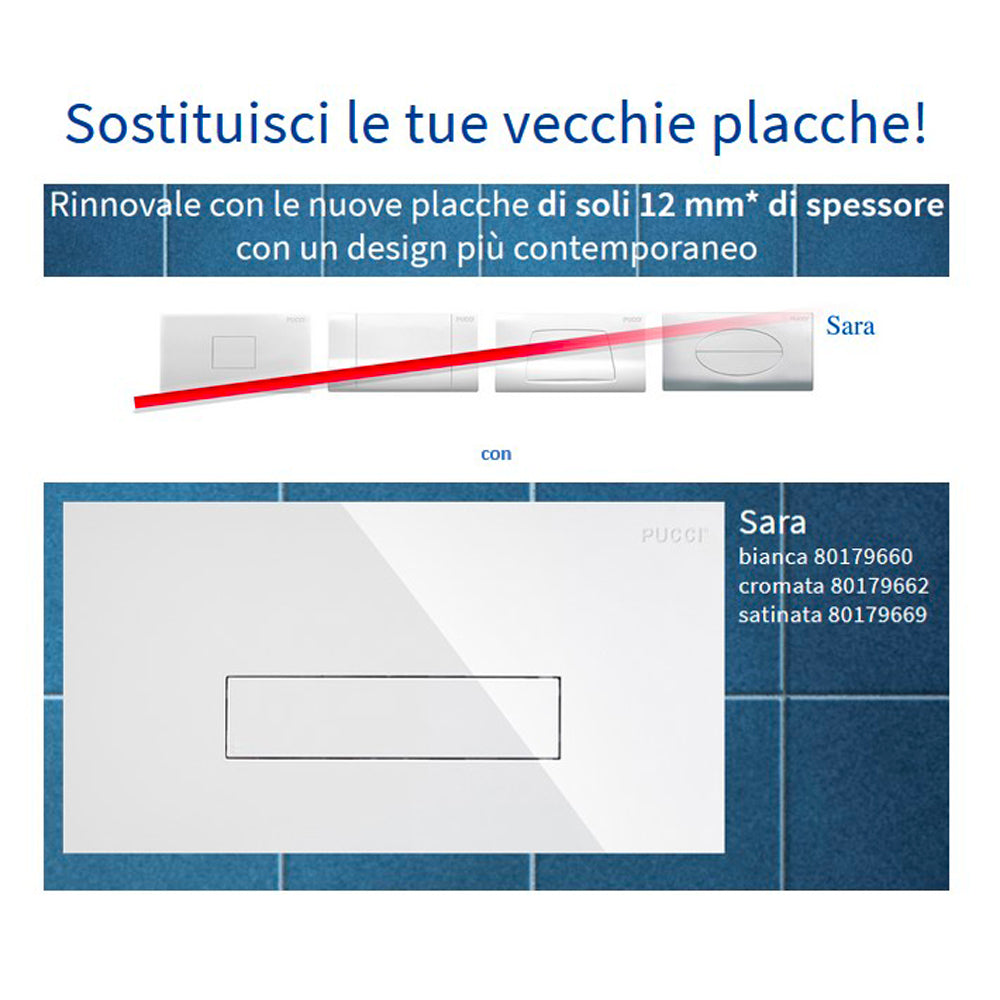 Kit sara RINNOVA" monotasto bianca mm 10 — Pucci