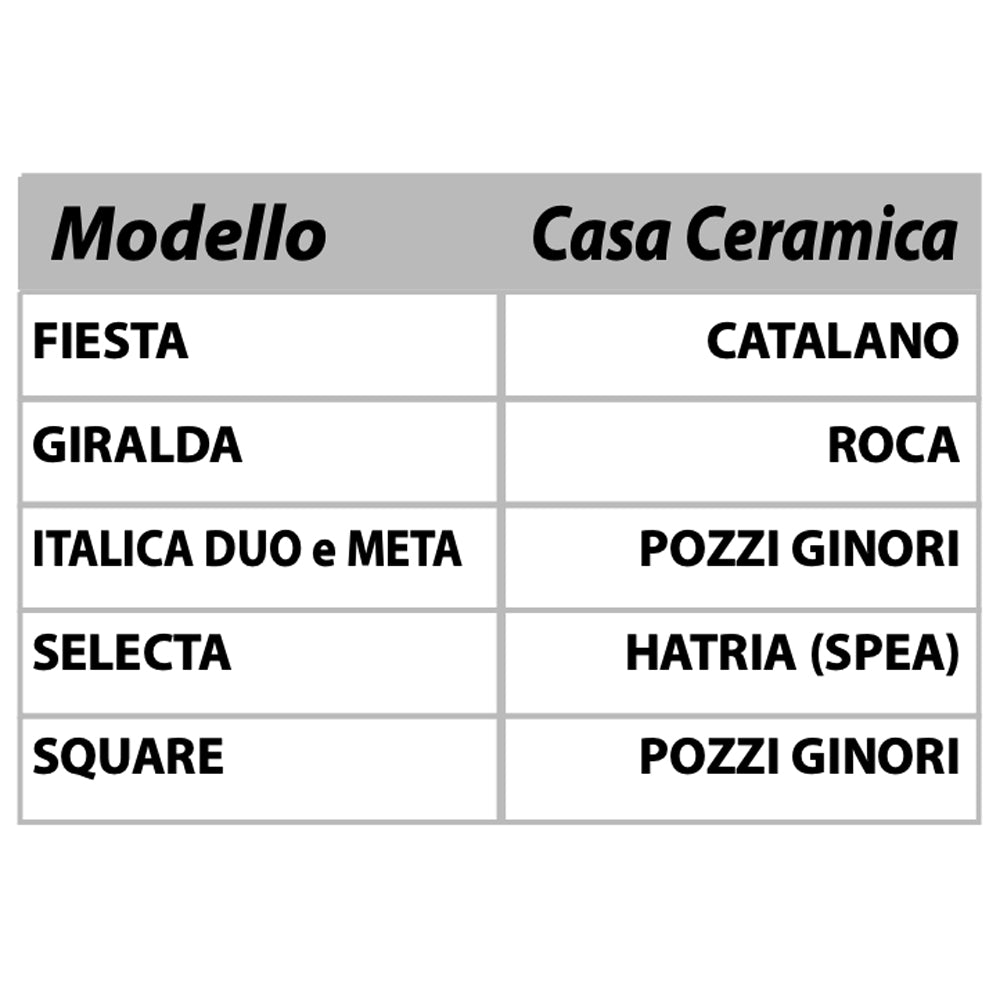 Sedile colato square bianco — Sapal Copriwater