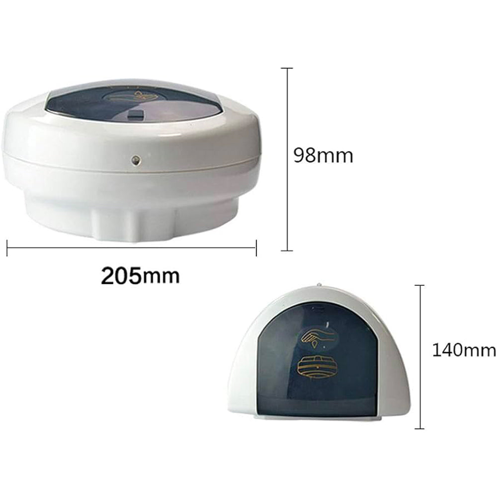 Dosatore sapone liquido con sensore a parete 500 ml — Cardinale Professional