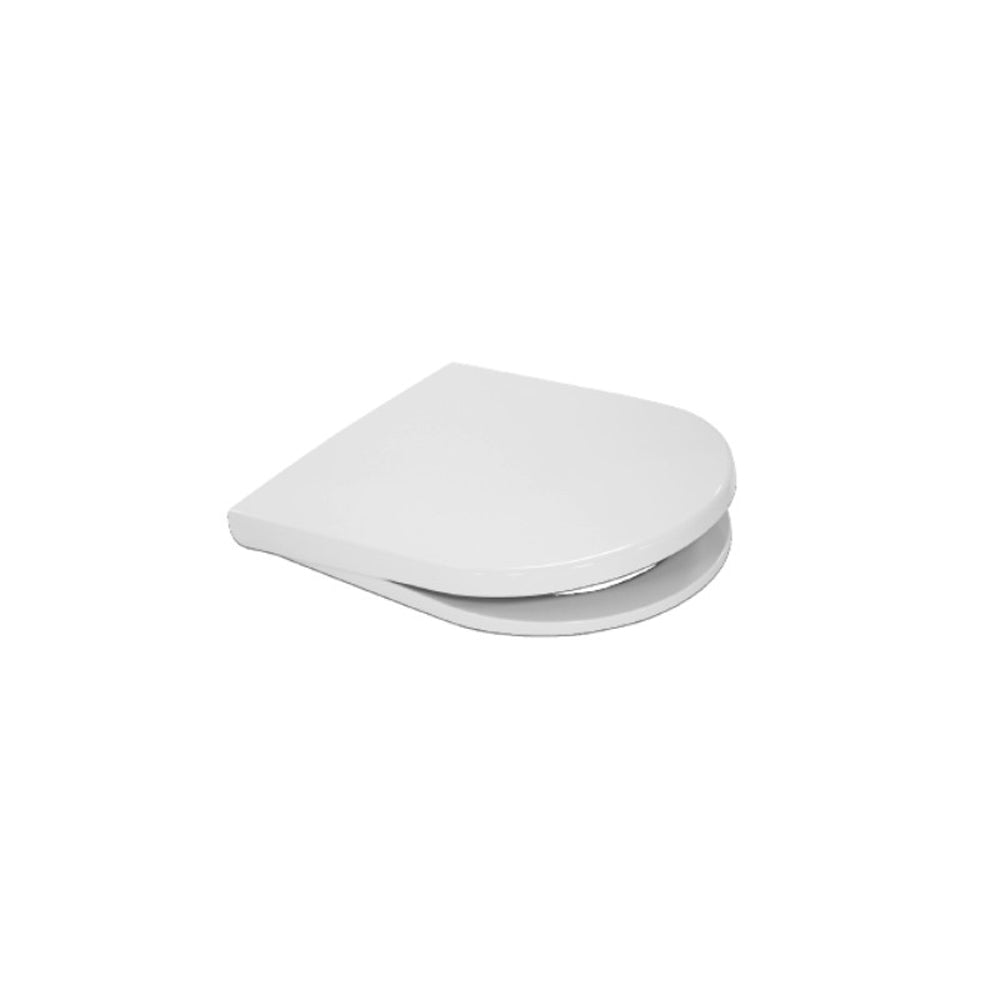 Sedile MDF poliesterato nuvola bianco - chiusura normale — SEBA