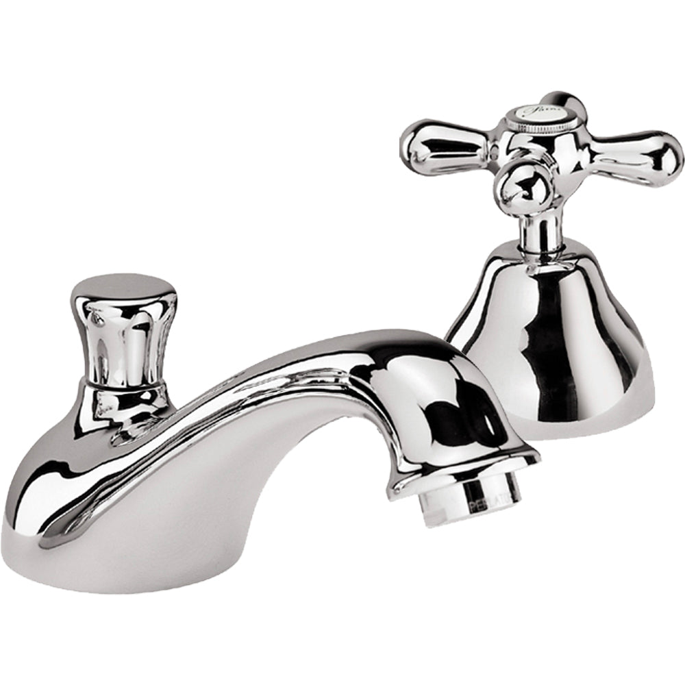 Batteria lavabo a tre fori Liberty cromo + piletta 1"1/4 — Paini