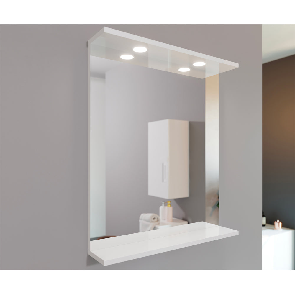 Composizione mobile da bagno Beta65 bianco lucido — Savini Due