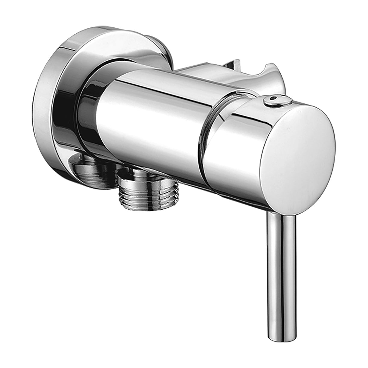 Miscelatore incasso tondo con supporto integrato cromo - 1/2" m