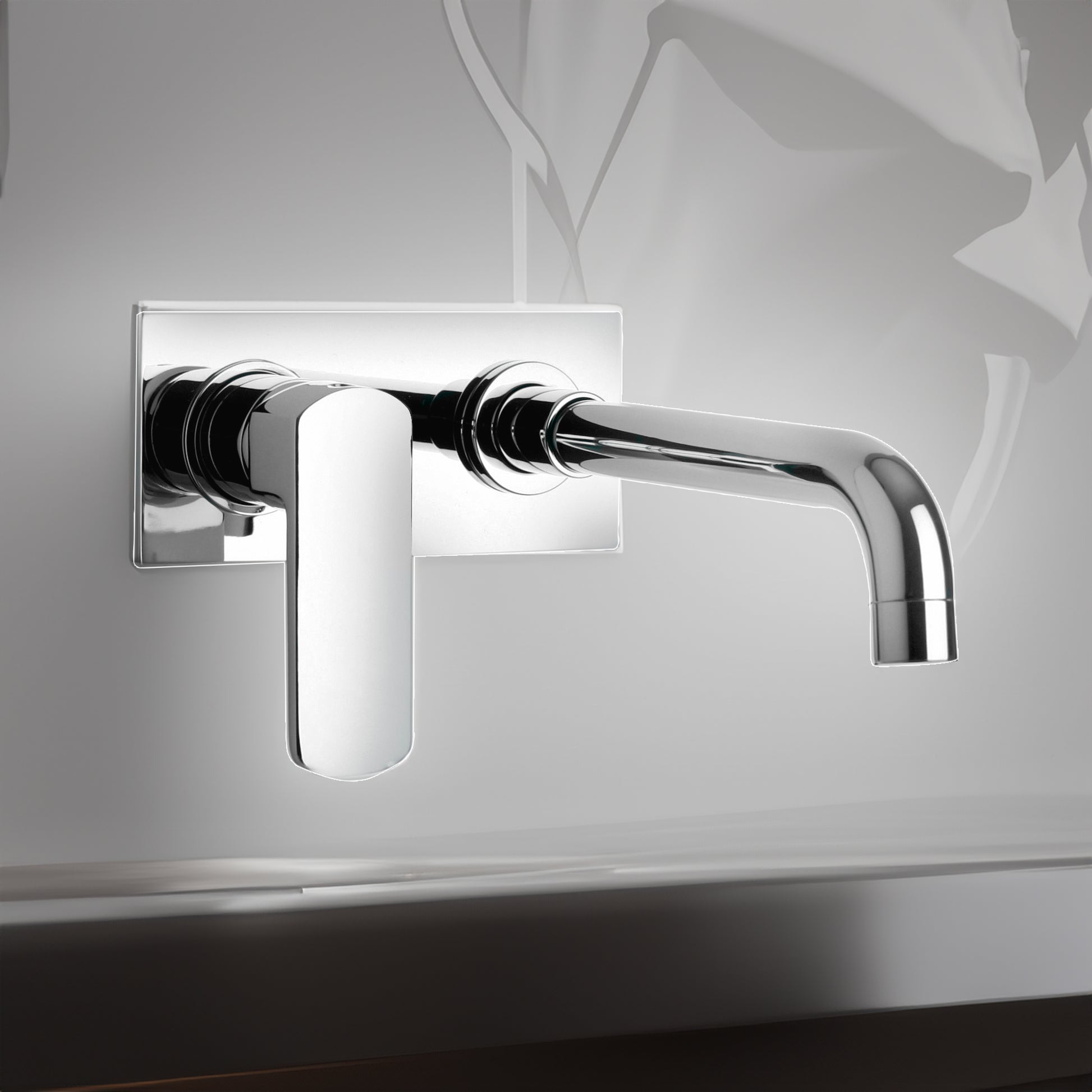 Miscelatore lavabo Stile con bocca a muro bocca cm 20 — Paini