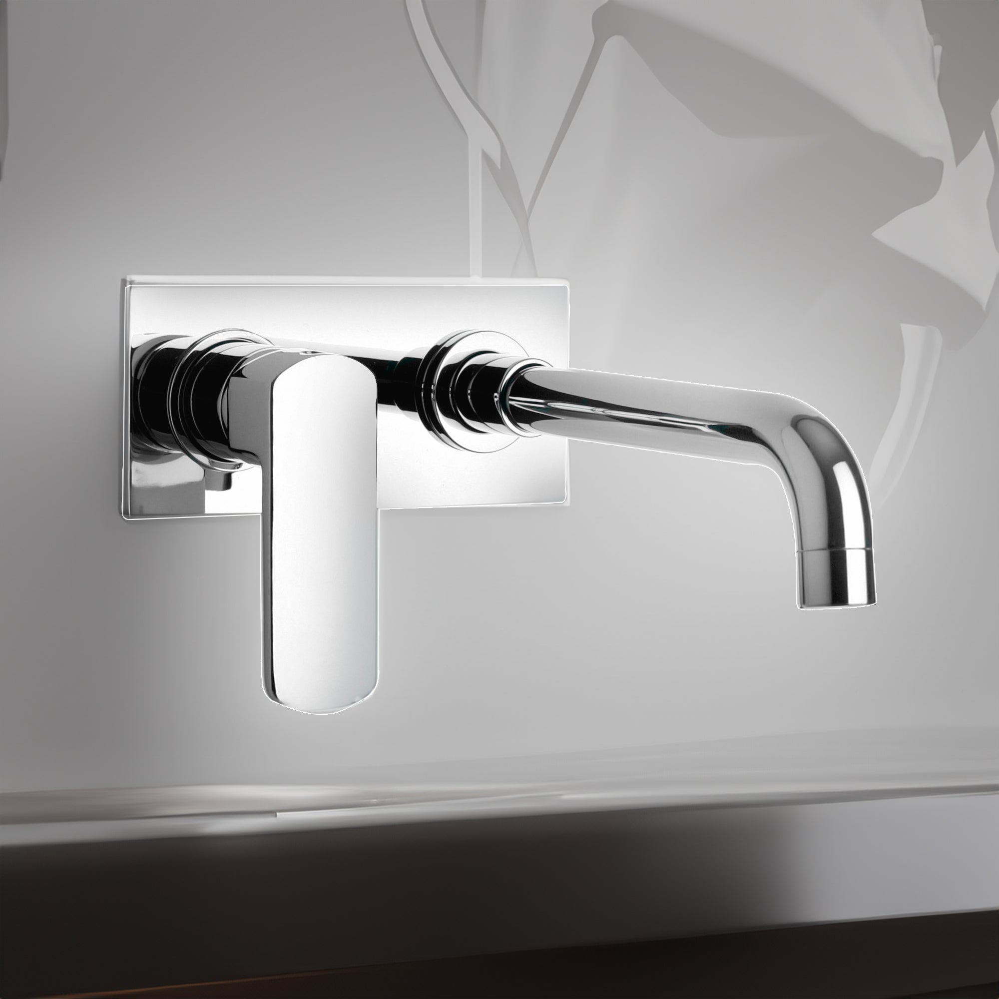 Miscelatore lavabo Stile con bocca a muro bocca cm 20 — Paini