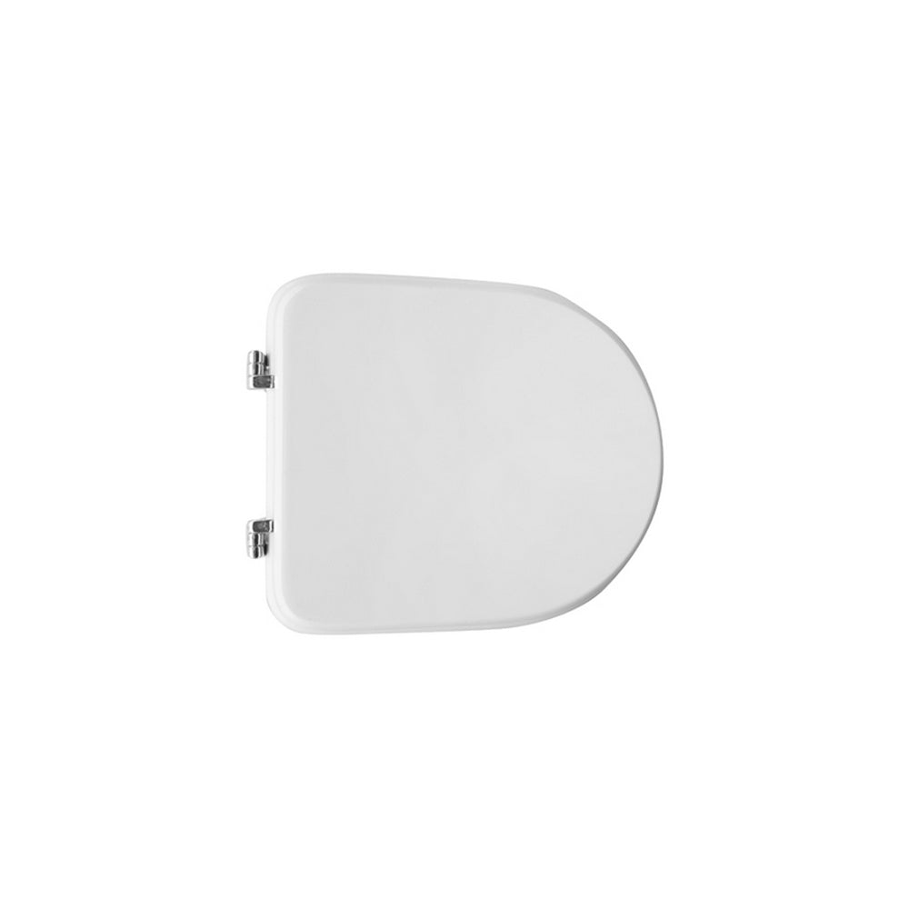 Sedile MDF poliesterato nuvola bianco - chiusura normale — SEBA