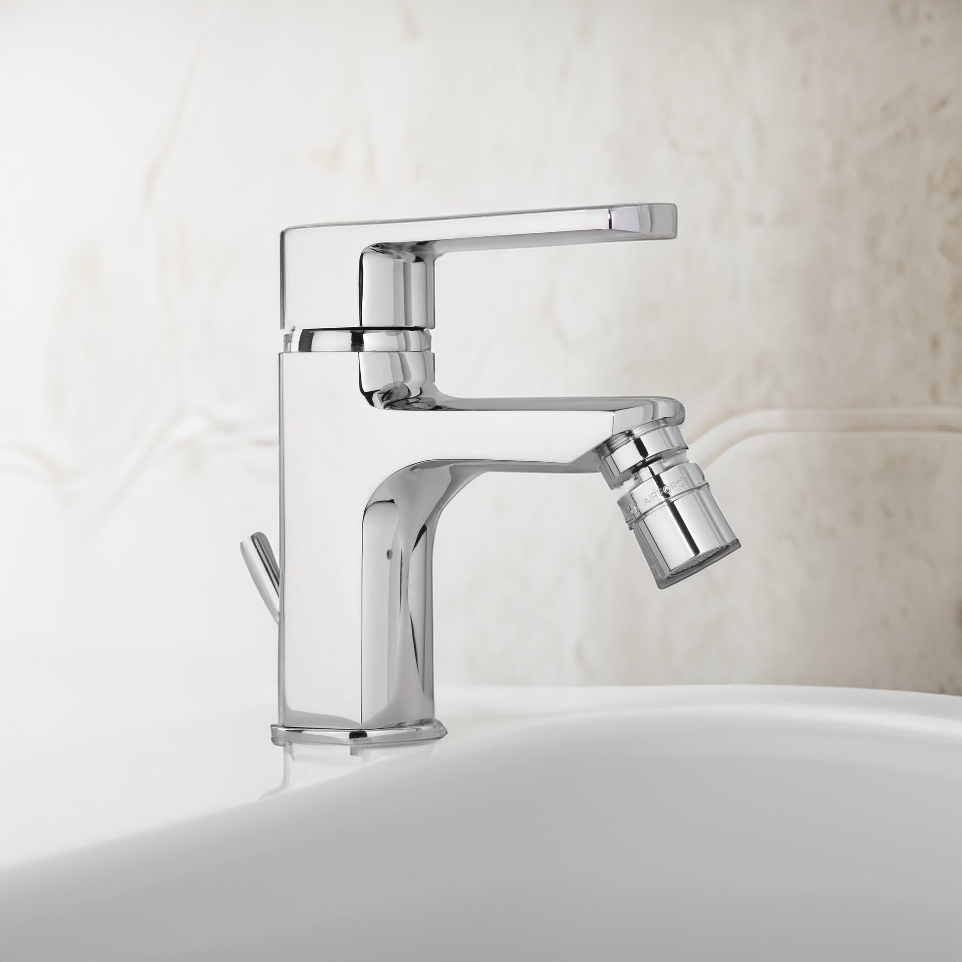 Miscelatore bidet Stile cromo + piletta 1"1/4 — Paini