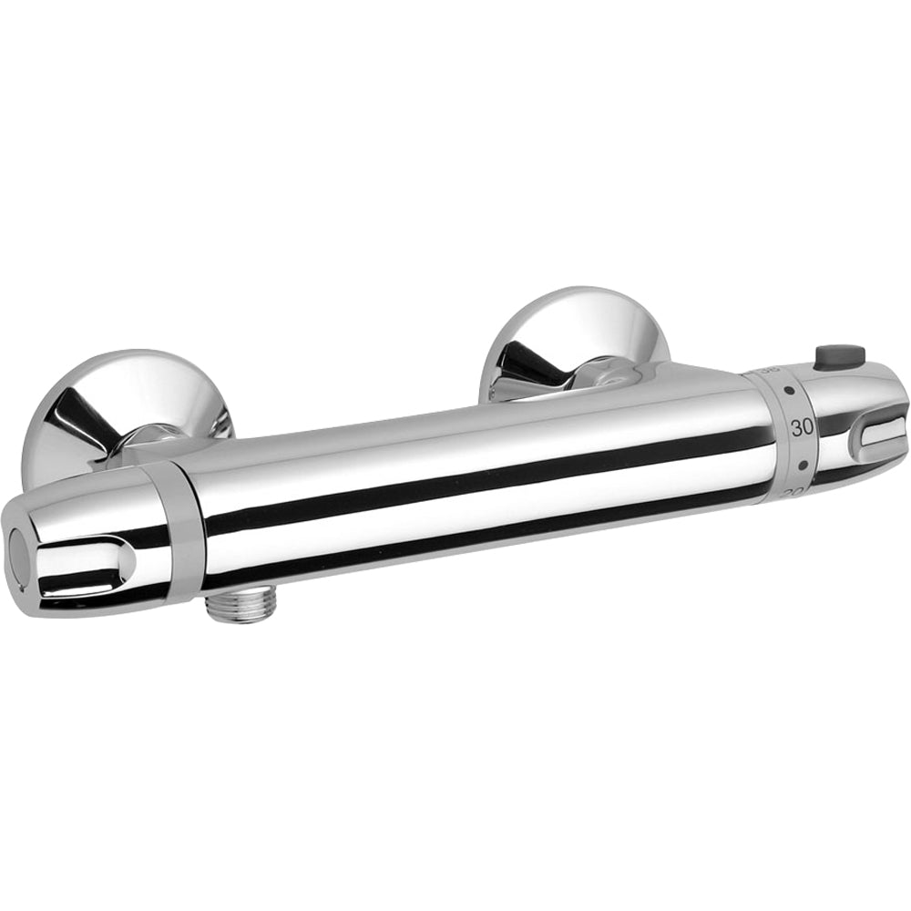 Miscelatore doccia esterno termostatico 2t cromo — Paini