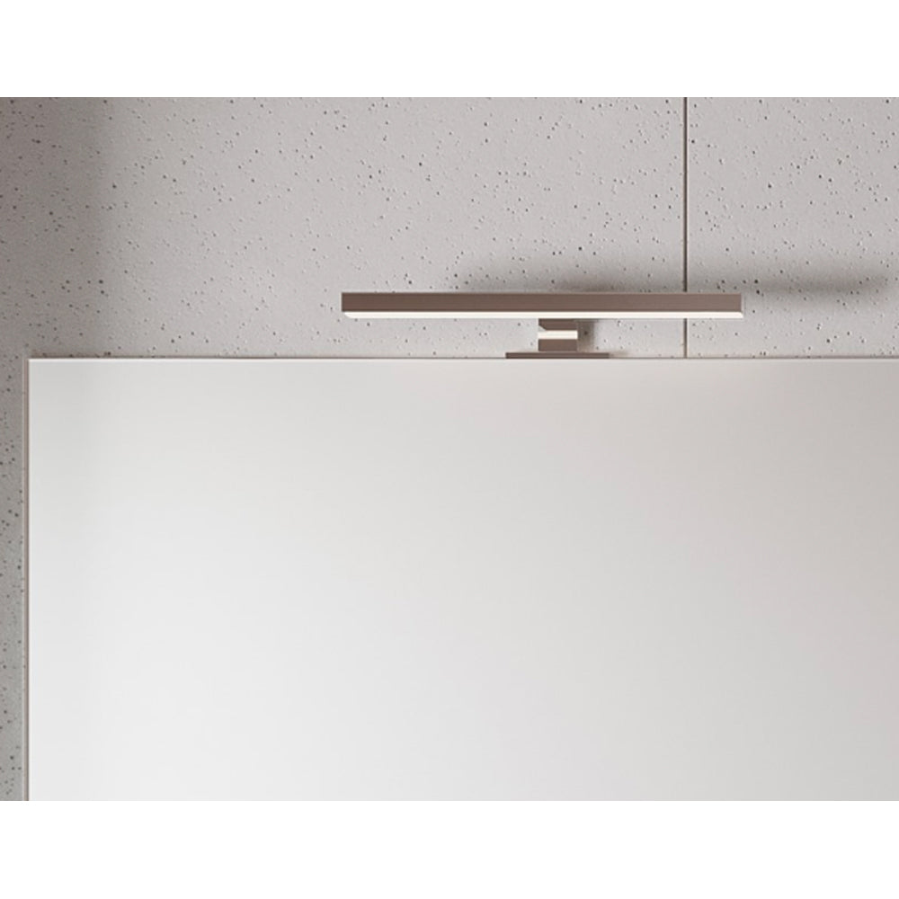 Mobile da bagno angela 85 base 80 cm olmo caffè — Savini Industria Arredo Bagno