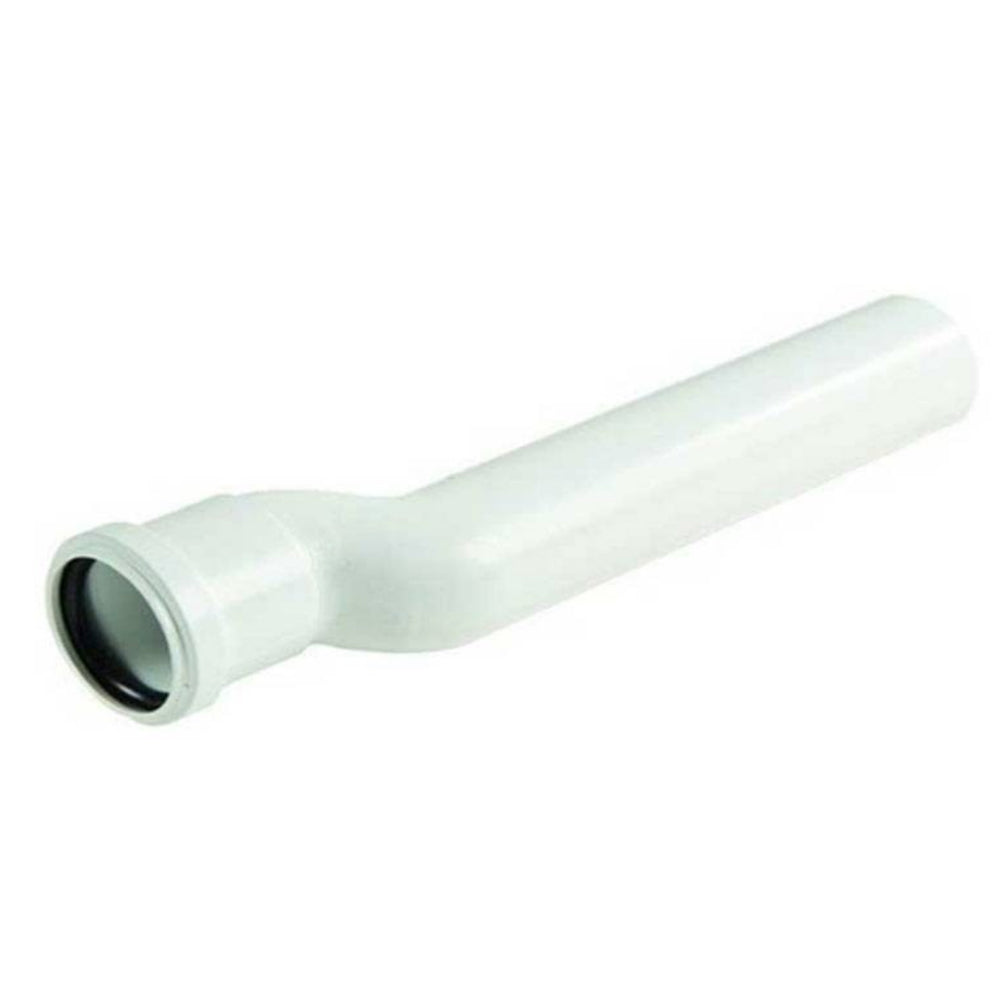 Canotto eccentrico con o-ring per cassetta di scarico Pucci cromo - L.24 cm