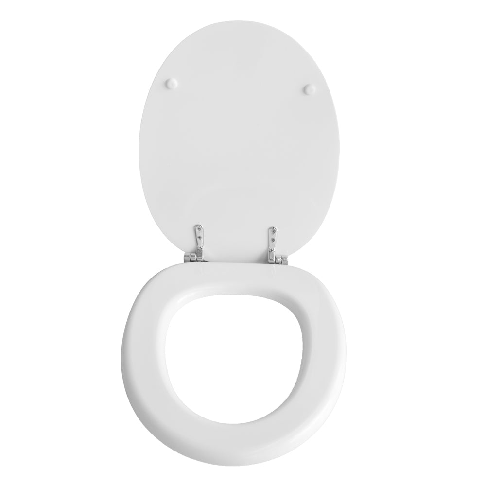 Sedile colato fantasia bianco — Sapal Copriwater