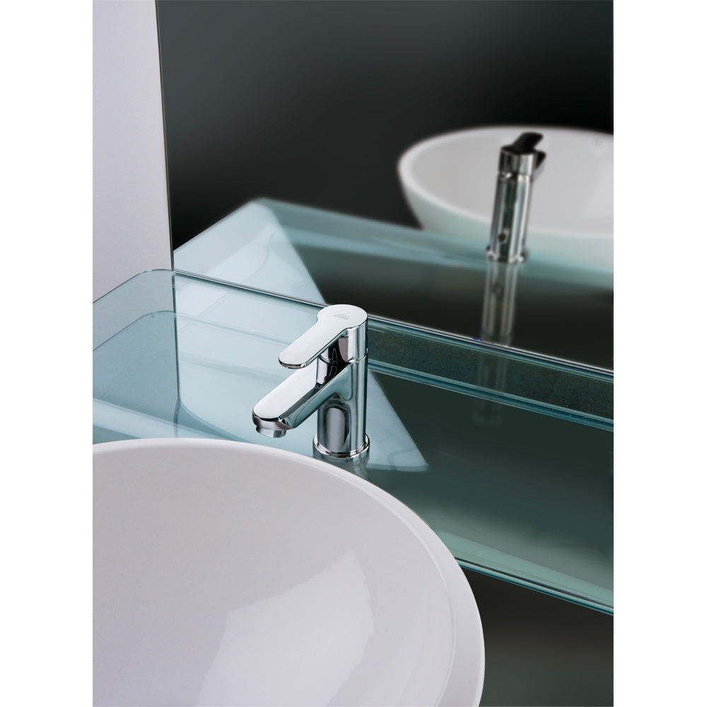Miscelatore lavabo Blu cromo + piletta 1"1/4 — Paffoni
