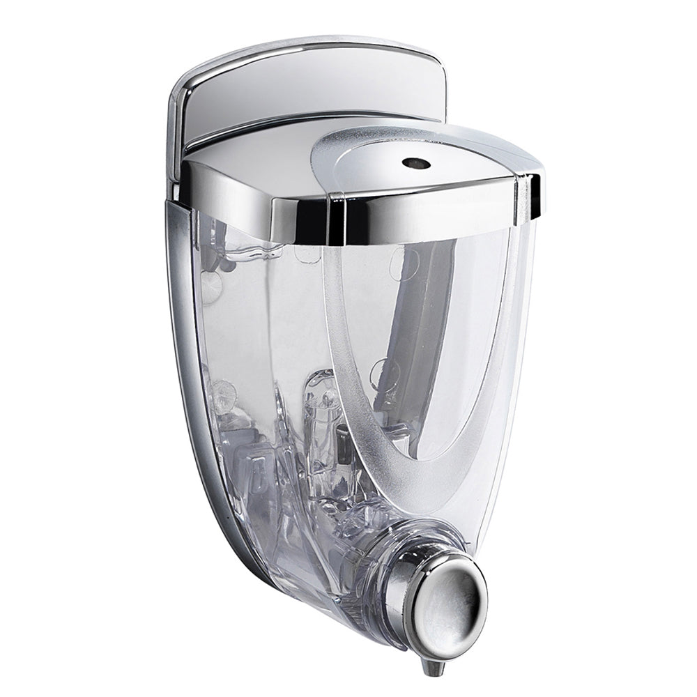 Distributore sapone liquido torpedo 300 ml - cromo — GEDY