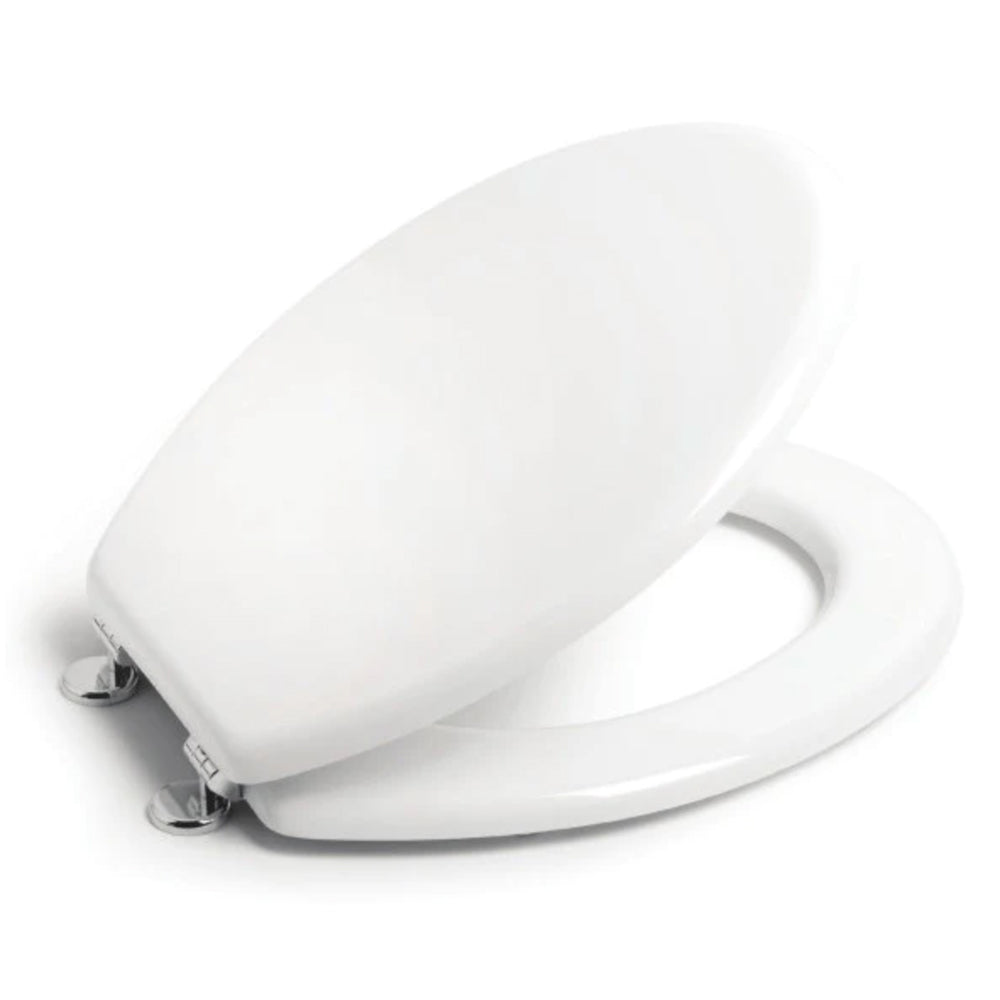 Sedile MDF poliesterato linea bianco - chiusura normale — SEBA