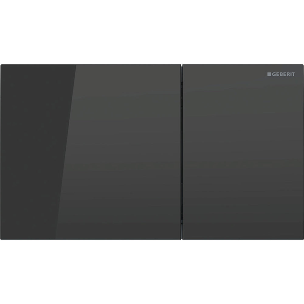 Placca di comando sigma 70 NEW" vetro nero — Geberit