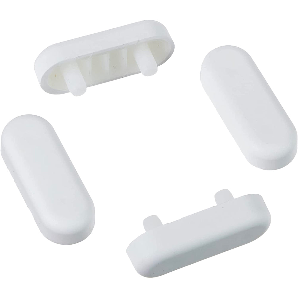 Kit paracolpi per sedile WC a 2 perni h. 12 mm - 55