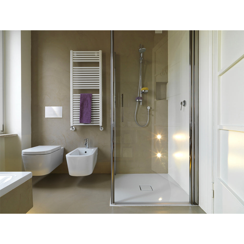 Placca di comando sara linea 4,7" cromo — Pucci