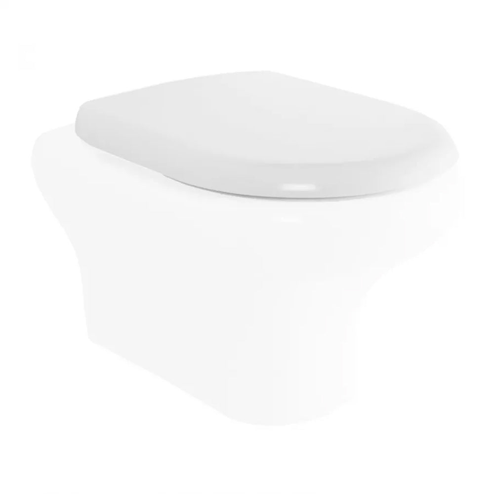 Sedile termoindurente compact bianco - chiusura rallentata — SEBA