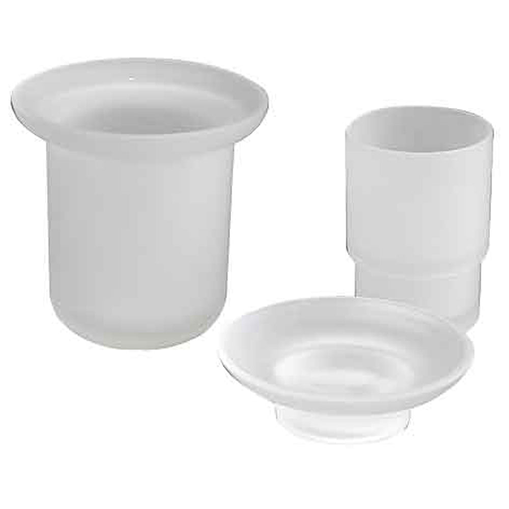 Ricambi per bagno in vetro per portaspazzolini — Cardinale Professional