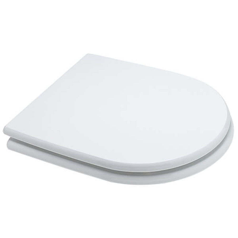 Sedile esedra MDF laccato bianco - chiusura normale — Savini Due