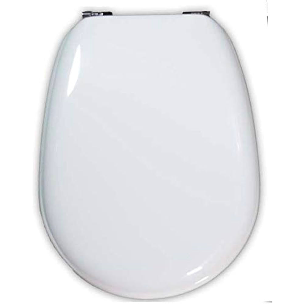 Sedile MDF poliesterato liuto bianco - chiusura normale — SEBA
