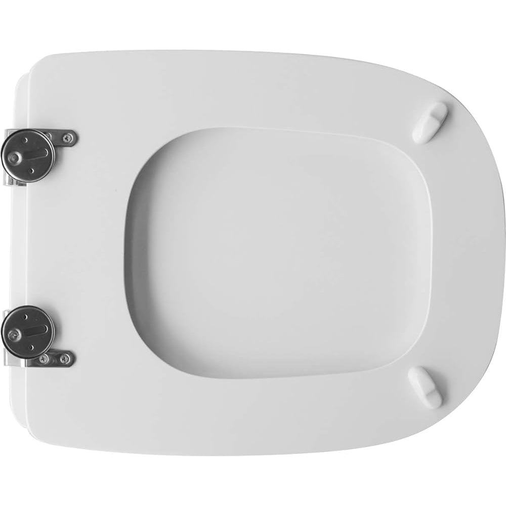 Sedile MDF poliesterato selecta bianco - chiusura normale — SEBA