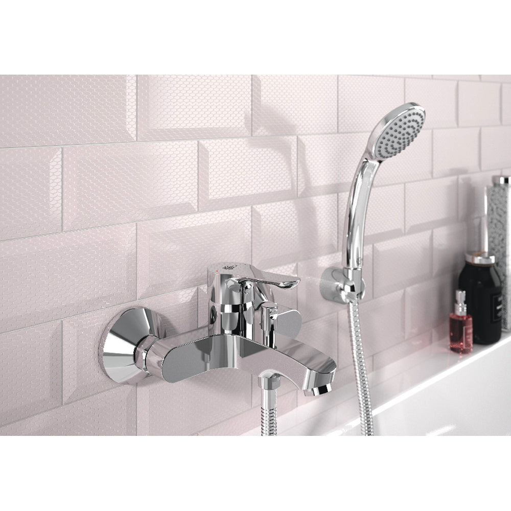 Miscelatore vasca alpha cromo + set doccetta — Ideal Standard