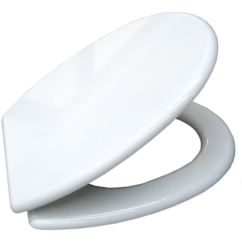 Sedile MDF poliesterato selnova 3 bianco - chiusura normale — SEBA